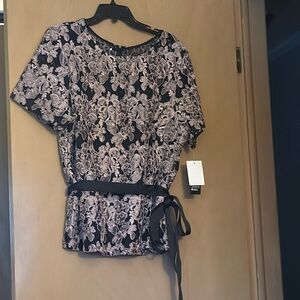 Pink/purple lace top